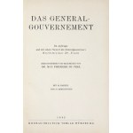DU PREL Max - Das Generalgouvernement. Im Auftrage und mit einem Vorwort des Generalgouverneurs [...] Dr. Frank....