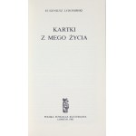 LUBOMIRSKI Eugeniusz - Kartki z mego życia. Londyn 1982. Polska Fundacja Kulturalna. 8, s. 159....