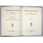 NANKE Czesław - Szlachta wołyńska wobec Konstytucyi Trzeciego Maja. Lwów 1907. Tow. dla Popierania Nauki Pol. 4, s. [4],...