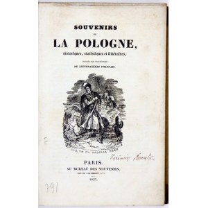 SOUVENIRS de la Pologne. R. 1833, [vol. 1].