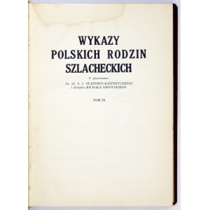 POLSKA encyklopedia szlachecka. T. 12. 1938.