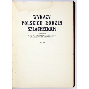 POLSKA encyklopedia szlachecka. T. 12. 1938.