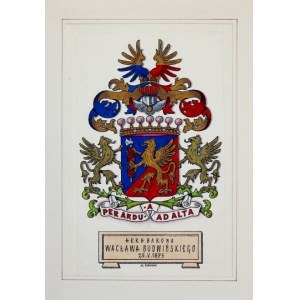 Coat of arms bar. Budwinski. A likeness by S. Kobielski.