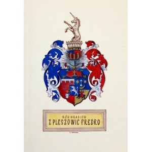 Wappen des Grafen Fredro. Ein Bildnis von S. Kobielski.