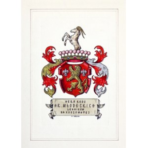 Coat of arms. Hr. Młodecki. A likeness by S. Kobielski.