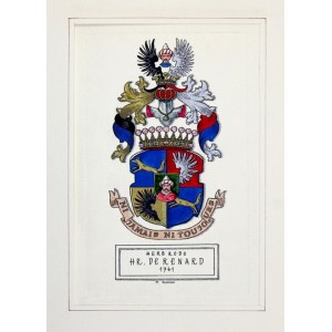 Coat of arms of Count de Renard. A likeness by S. Kobielski.