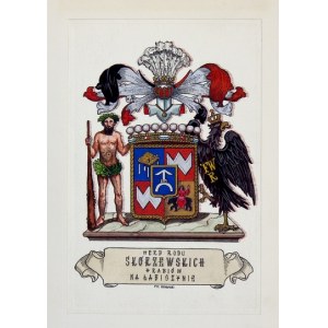 Coat of arms of the Skórzewski family. A likeness by S. Kobielski.