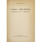KOSSAK Zofia - Der Jakobsstock. Eindrücke vom IV. und V. Jamboree. Kattowitz 1957. herausgegeben von Silesia. 8, pp. 160. pamphlet,.