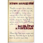 [scouting diary]. A handwritten booklet with necessary scouting information and brief accounts of the gathering of...