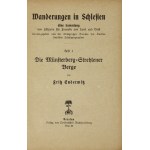 Heft 1: ENDERWITZ Fritz – Die Münsterberg-Strehlener Berge. [1924]. s. 26.
