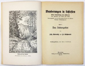 Heft 5: ENDERWITZ Fritz, GESCHWENDT Fr[itz] – Das Zobtengebiet. [1925]. s. 48, tabl....