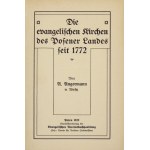 ANGERMANN-WIRSITZ A[ugust] - Die evangelischen Kirchen des Posener Landes seit 1772....