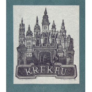 Krakau. Eine Mappe mit 10 Holzschnitten, veröffentlicht im besetzten Krakau.