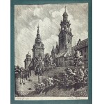 Krakau. A portfolio of 10 woodcuts published in occupied Cracow.