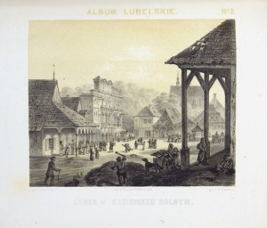 LERUE A. - Lublin album. 1859. 21 view boards.