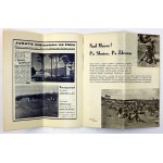 NAD MORZE po słońce, po zdrowie. Gdynia [1934]. Gdyński Związek Propagandy Turystycznej. 8, s. [20]....