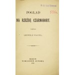 WAJGEL Leopold - Pohled na sochařství v Černohoři. Kraków 1885. objednávka autora. 16d, s. 66. brož. Reprodukováno z ...