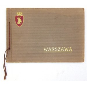 WARSAW. [Warsaw. ca 1910]. Tow. Wydawnicze Świt. 16d podł., p. [16]. broch.