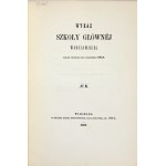 LISTE der Warschauer Schule der Künste und Wissenschaften Nr. 8: Wintersemester des Studienjahres 1867/8.