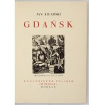KILARSKI Jan - Gdaňsk. Poznaň [1937]. Bookg. Polsko (R. Wegner). 8, s. 252, [7]. Původní nakladatelská plavá obálka.....