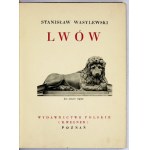 WASYLEWSKI Stanisław - Lwów. Poznaň [1931]. Poľské vydavateľstvo (R. Wegner). 8, s. 172, [4]. Pôvodná obálka....