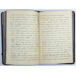 [MANUSCRIPT]. A business book for the housewives of Fr. Prędykowa (?). [Early 1920s?].