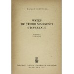 SIERPIŃSKI W. - Einführung in die Theorie der Multiplizität. Widmung des Autors an H. Steinhaus.