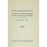 BERICHT über die Verwaltung des König-Stanisław-Leszczyński-Gymnasiums in Jasło für die Jahre 1939-...