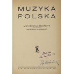 GLIŃSKI Mateusz - Muzyka polska. Monografja zbiorowa pod red. ... Warszawa [cop. 1927]. Nakł. Miesięcznika Muzyka....
