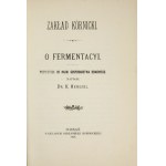 HENSZEL K[onstanty] - O fermentacyi. Przyczynek do nauki gospodarstwa domowego. Poznań 1901. Bibljot. Kórnicka. 16d,...