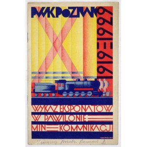 [KATALOG]. X Powszechna Wystawa Krajowa w Poznaniu. R. 1929. Wykaz eksponatów w pawilonie Ministerstwa Komunikacji. Bydg...