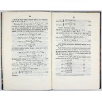 MUKLANOWICZ Henryk - Triangulácia druhého rádu. Varšava 1852. druk. J. Unger. 8, s. [4], V, [1], 137, [4],...