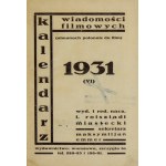 ROTSZTAT-MIASTECKI Ignacy - Kalendarz Wiadomości Filmowych (Almanach Polonais du Film). 1931 ([rocznik] VI). Wyd....