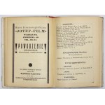 ROTSZTAT-MIASTECKI Ignacy - Kalendarz Wiadomości Filmowych (Almanach Polonais du Film). 1931 ([rocznik] VI). Wyd....