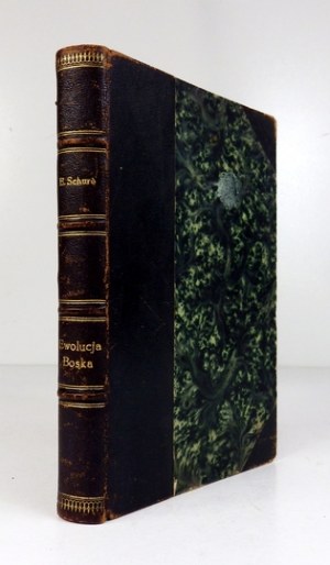SCHURÉ Edward - Evolution of the divine. 1926. bound by R. Jahoda.