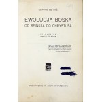 SCHURÉ Edward - Ewolucja boska. 1926. Oprawa R. Jahody.