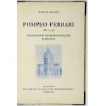DALBOR Witold - Pompeo Ferrari, ca. 1660-1736. Architektonische Tätigkeit in Polen. Warschau 1938....