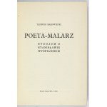 MAKOWIECKI Tadeusz - The poet-painter. A study on Stanislaw Wyspiański. Warsaw 1935.Towarzystwo Lit. im....