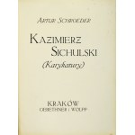 SCHROEDER Artur - Kazimierz Sichulski. (Karikaturen). Krakau [1931]. Gebethner und Wolff. 4, S. 33, Tafeln 1....