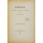 Kraszewski J. I. - Kunigas. Mit Holzschnitten von M. E. Andriolli. 1882.