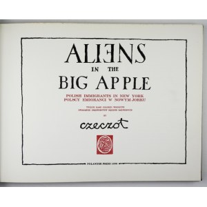 CZECZOT A. - Außerirdische im Big Apple. 12 Holzschnitte. 1990. 50 Exemplare erschienen.