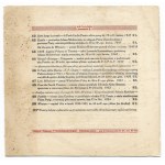 [KATALOG]. Katalog Oficyny Tyszkiewicza obejmujący druki od 1 do 50, wydany we Florencji w 1954.