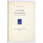 DANYSZ Stéphanie - Art sacré et prophétie de la piété et de la beauté. Arco 1955; Maryla Tyszkiewicz Éditeur. 8, s. [6]....
