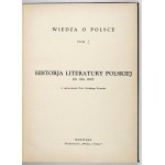 GÓRSKI K. LORENTOWICZ J. - Historja literatury pol. [a] Dejiny divadla v Poľsku....