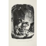 HUGO V. - Der Glöckner von Notre Dame. Französische Ausgabe, reichhaltig illustriert. 1844.