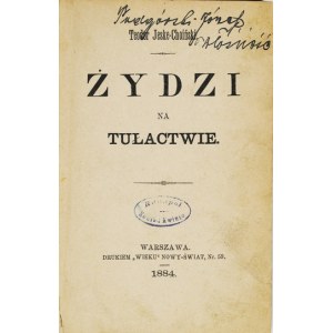 JESKE-CHOIŃSKI T. - Židé v exilu. Výňatek z knihy profesora Andrzeje Vincenze.