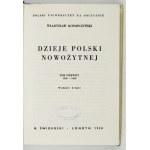 KONOPCZYŃSKI Władysław - Dzieje Polski nowożytnej. T. 1-2. 2. vyd. London 1958-1959. B. Świderski. 8, s....