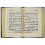 Über die Nachahmung Christi. 1923. Kopie von S. Ostoi-Chrostowski in einem unsignierten Einband von F. J....