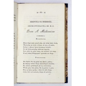 Litevský listopad 1831. první tisk básně A. Mickiewicze W imionniku M. S..