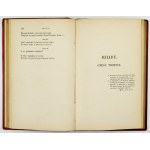 MICKIEWICZ Adam - Dziady. New complete edition. Edycya druga. Wrocław 1864. by H. Skutsch (formerly Schletter). 16d, pp. [4]....